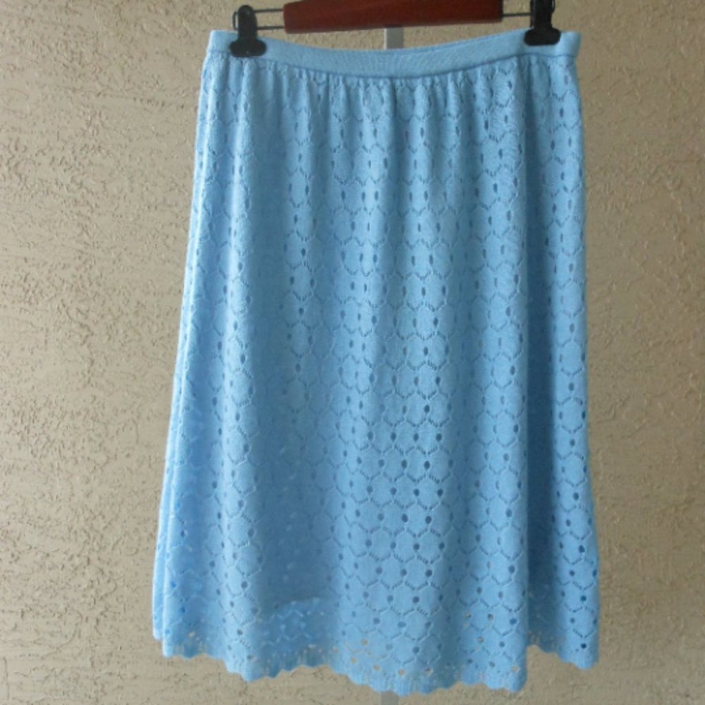 VINTAGE Grannycore Boho Crochet Skirt Size 16 Size X-Large NEW